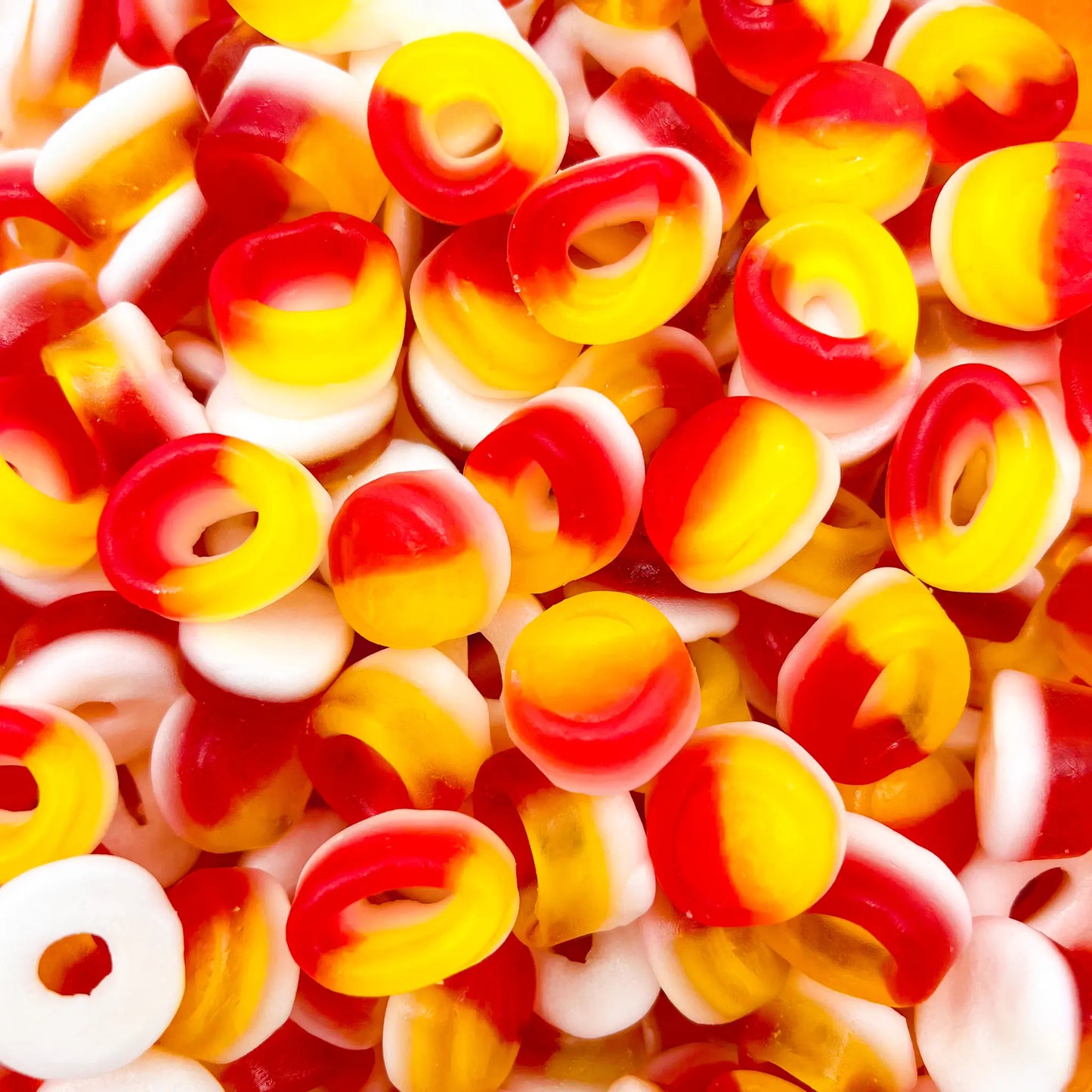 Jelly Joy Stick FunMix Anneaux Pêche HALAL   100g