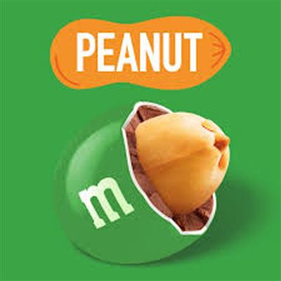 M&M's Peanuts Green 100g
