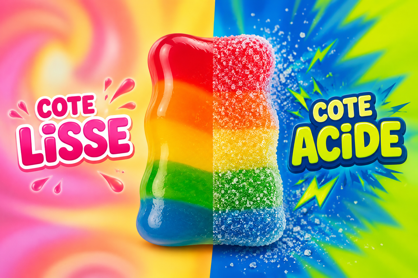 Côté lisse et Côté Acide