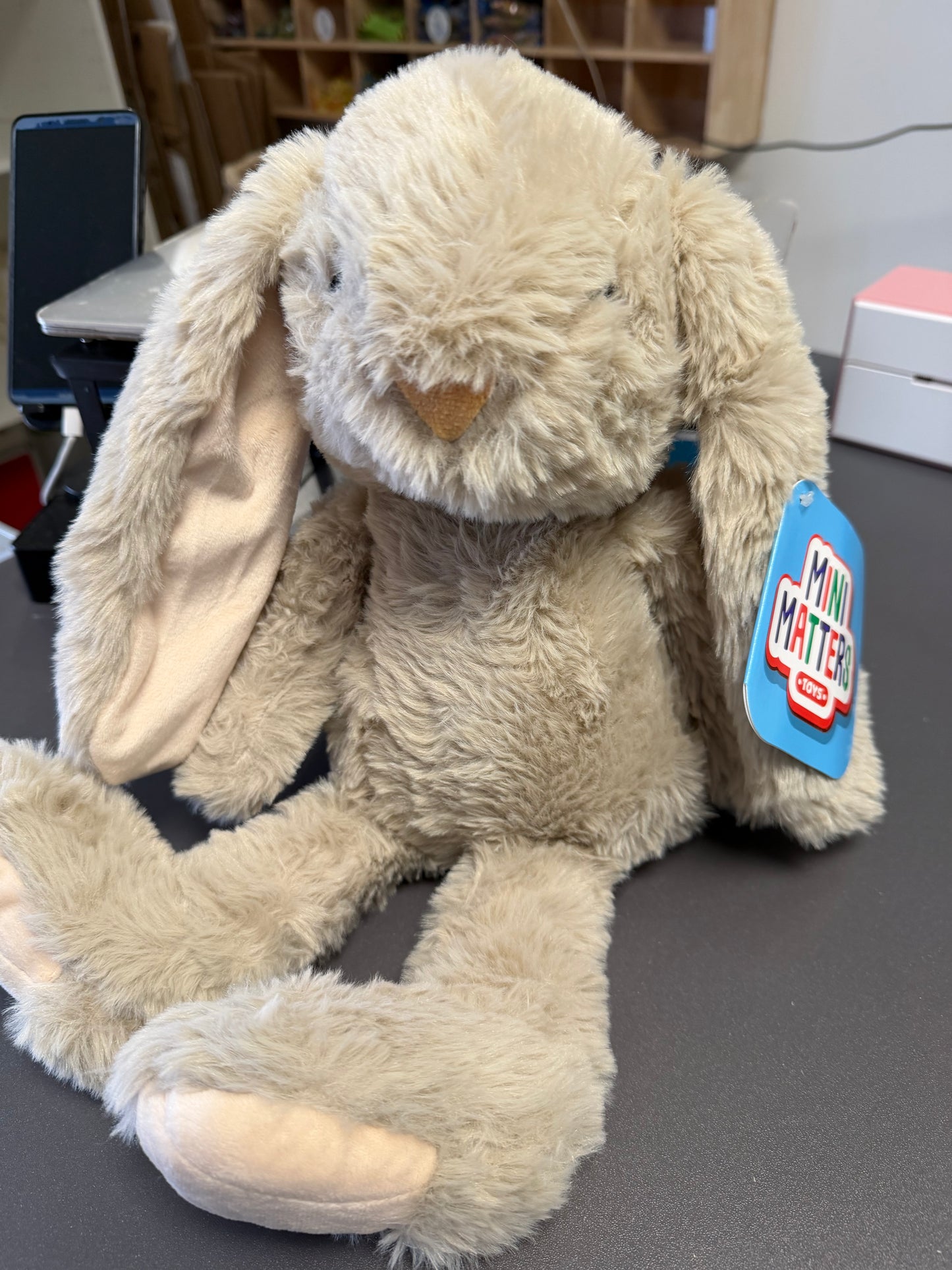 Peluche Lapin Gris