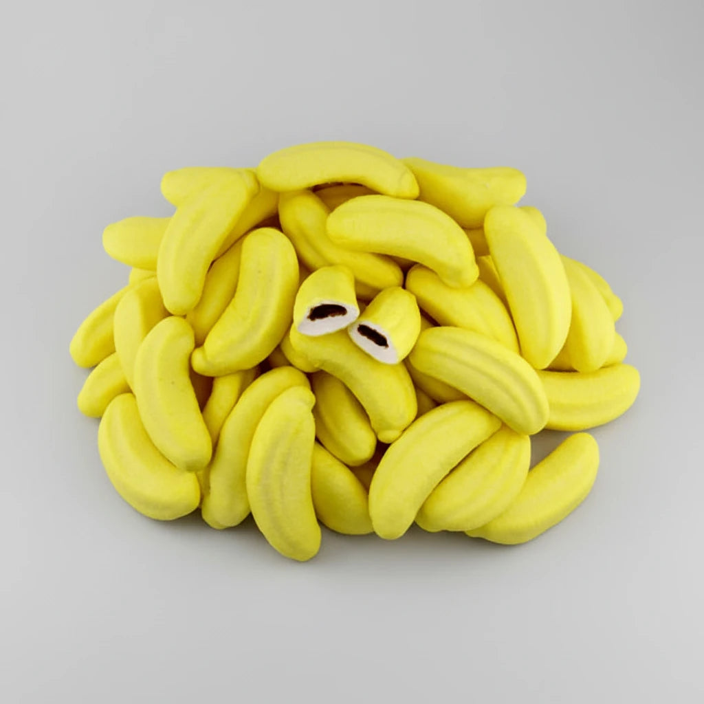 Marshmallows Banane Fourré Chocolat - 100g