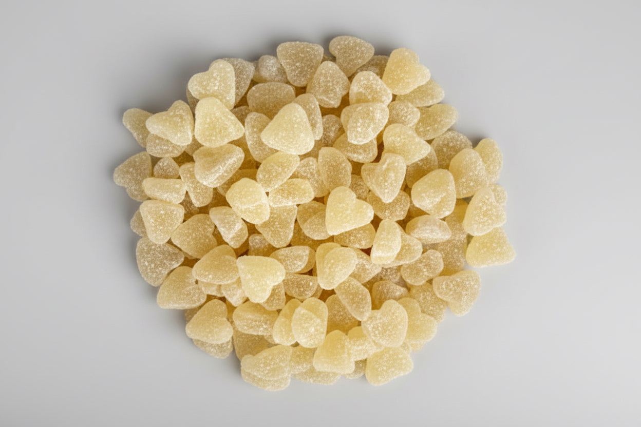 Coeurs Blanc Ananas - 100g