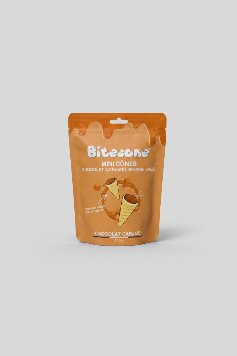 Cônes Chocolat Caramel beurre salé