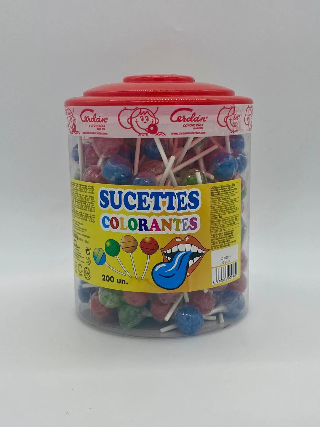 Sucette Colorante à l'unité