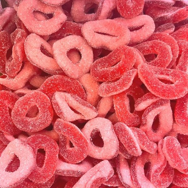 Anneau Fraise Acidulé  HALAL 100g