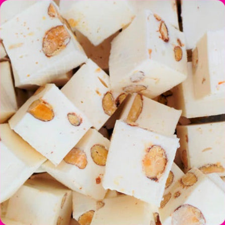 Nougat blanc aux amandes 100g