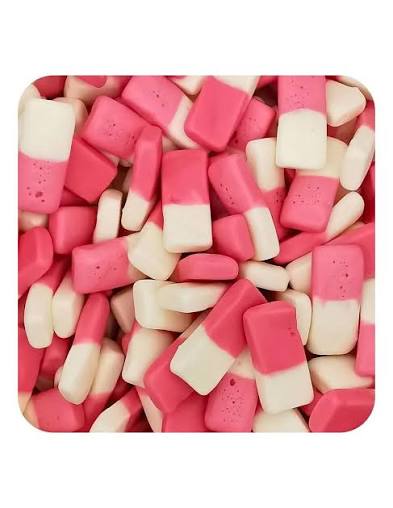 Swizzels Squashies Framboise et Crème- 100g
