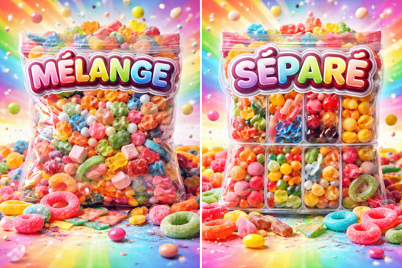 Mélangé ou Séparé