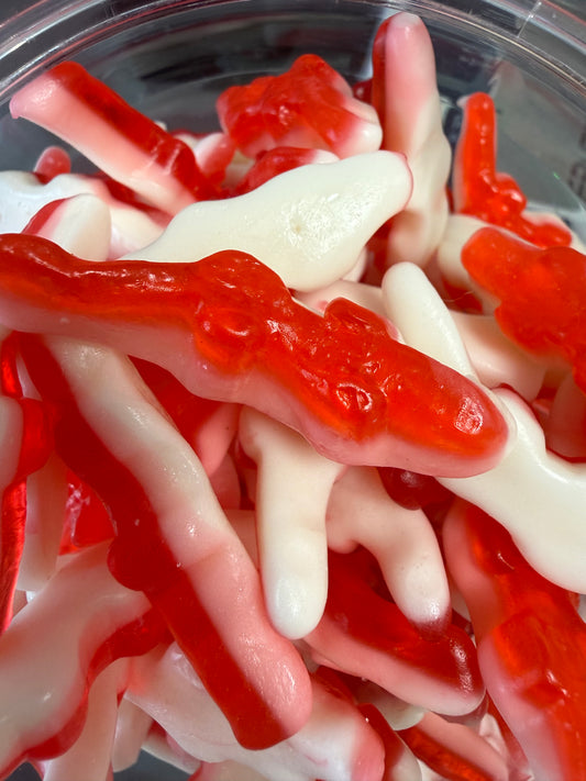 Crocodile Rouge Lisse   - 100g