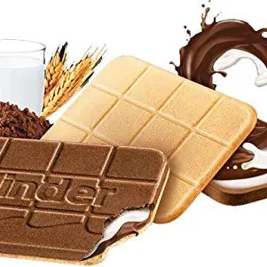 Kinder Cards Couches Crémeuses de Lait & Cacao