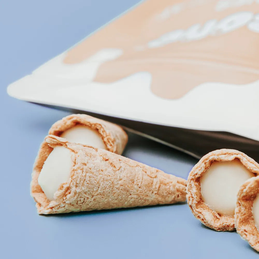 Cônes Chocolat Blanc