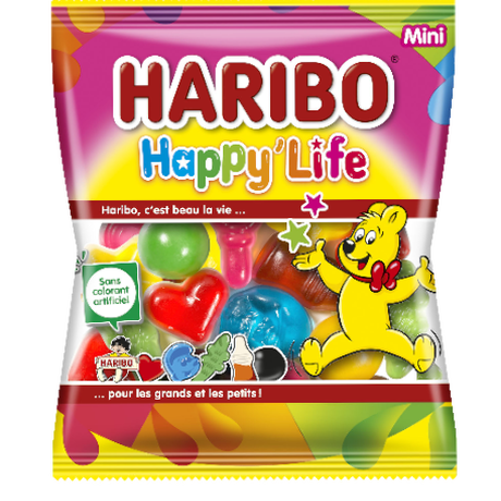 Sachet Haribo 40 Gr Happy Life Vrac