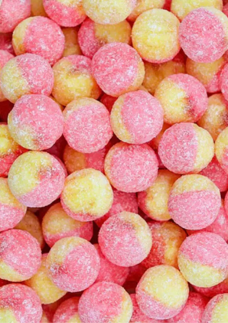 Dr. Sour Powder Balls Pêche  - 100g