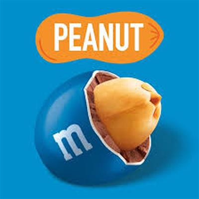 M&M's Peanuts  Blue 100g