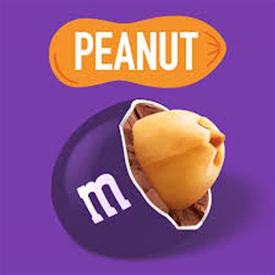 M&M's Peanuts Purple 100g