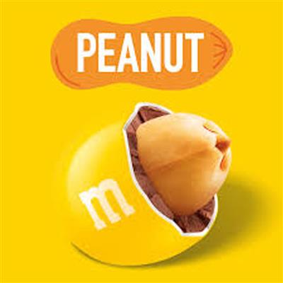 M&M's Peanuts Yellow 100g