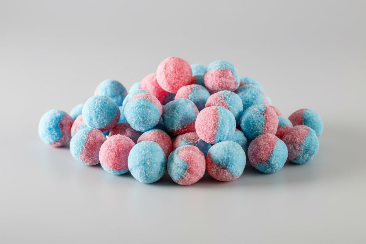 Dr. Sour Powder Balls - Bubblegum Fizzy  - 100g