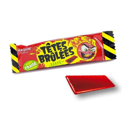 Têtes Brûlées Barre Fraise