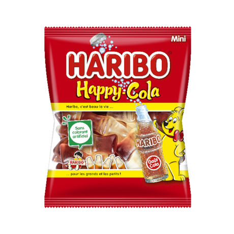 Sachet Haribo 40 Gr Happy Cola