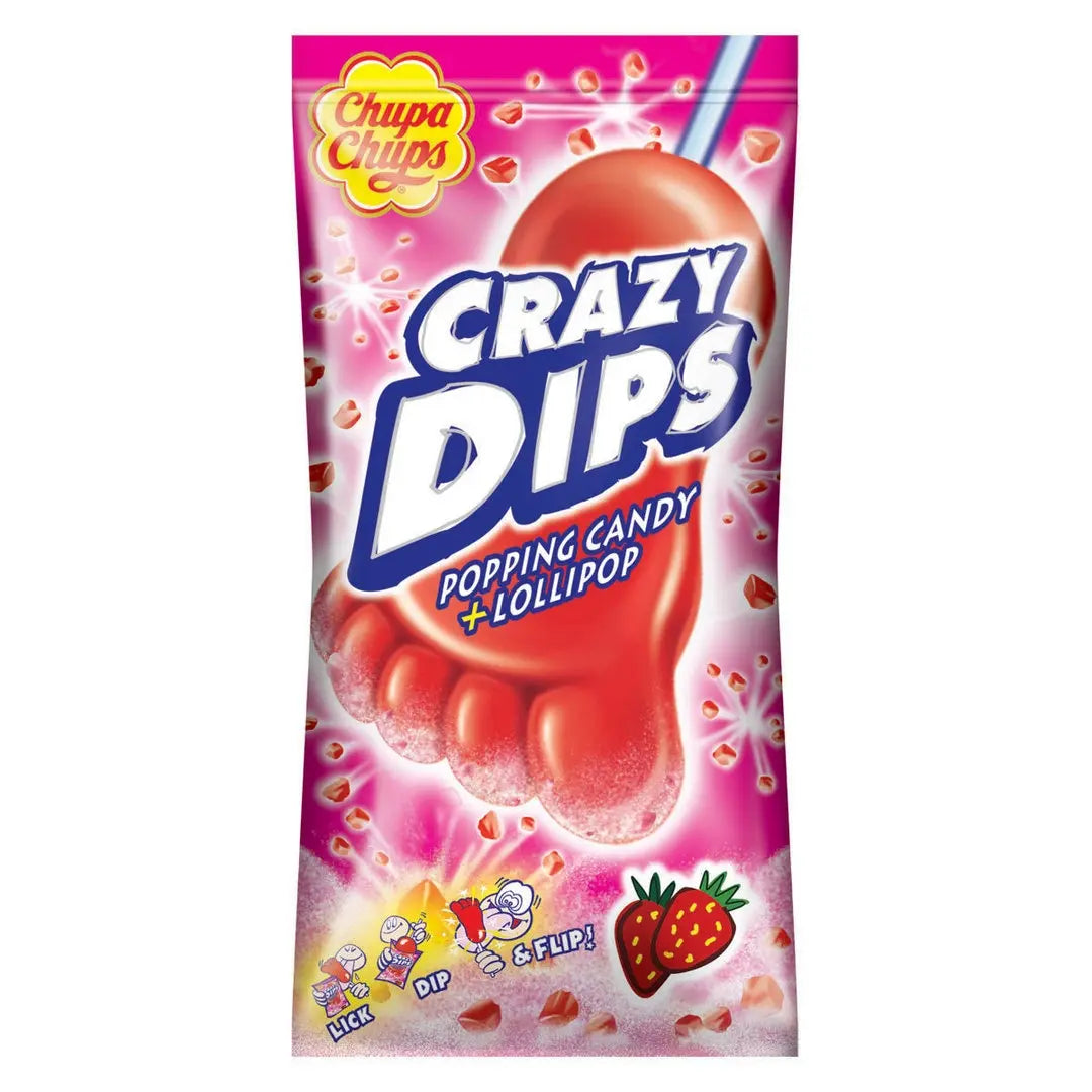 Crazy Dips Sucette Fraise