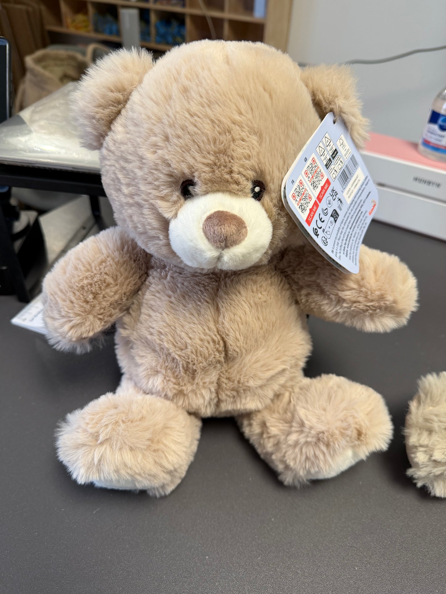 Peluche Ourson marron doux