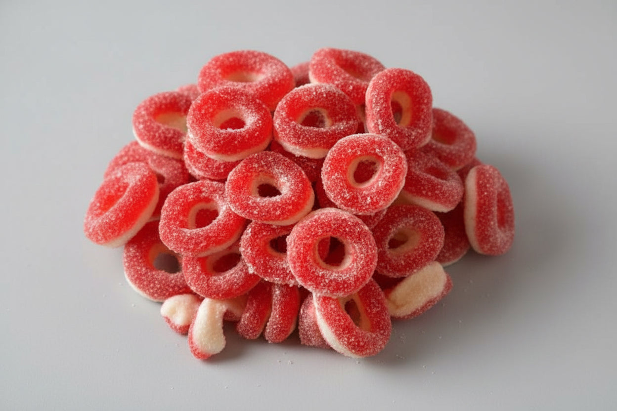 Anneaux Cerise 100g