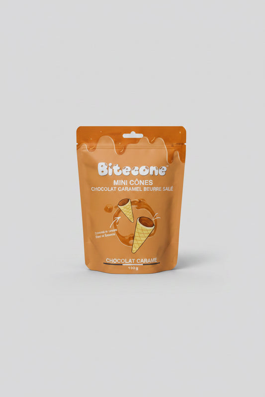 Cônes Chocolat Caramel beurre salé