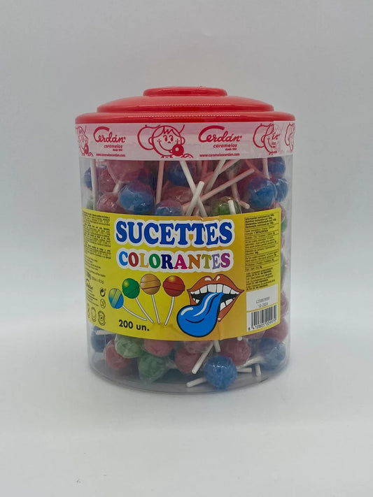 Sucette  Colorante à l'unité