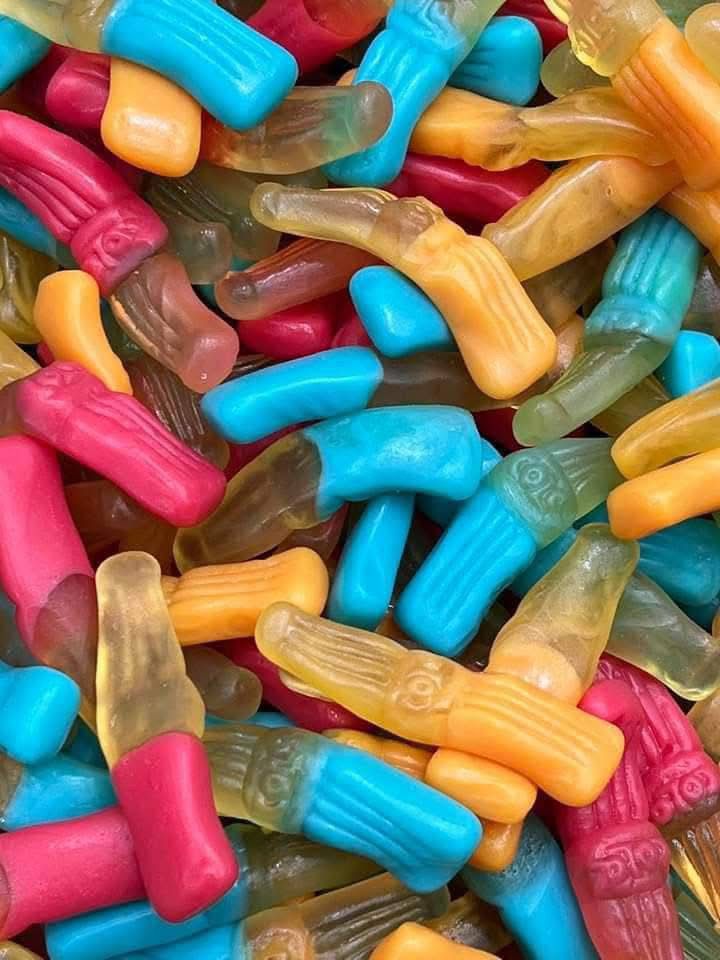 Bouteille Multicolor Lisse Halal100g