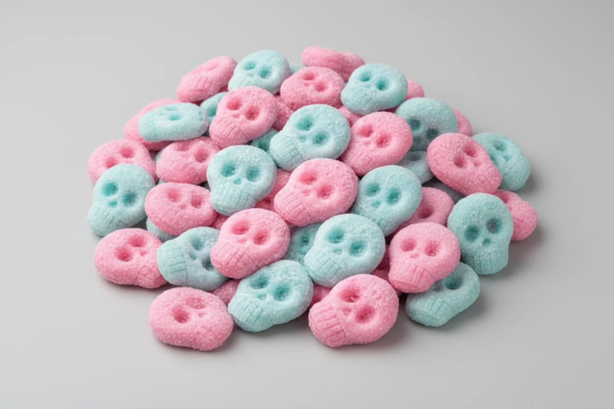 Crânes Bubble  Gum Mousse - 100g