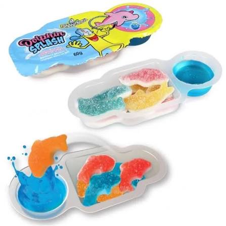 Funny Candy Dolphin Splash