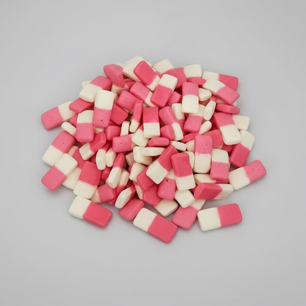 Swizzels Squashies Framboise et lait - 100g