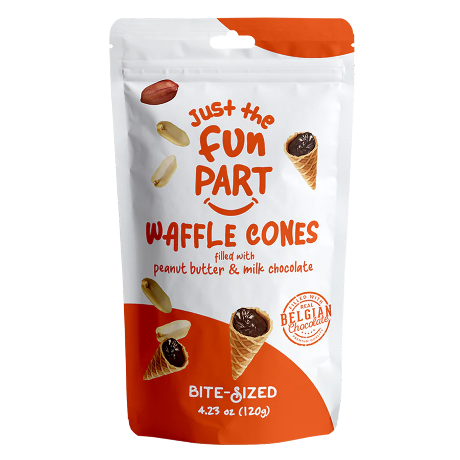Cornetto Chocolat au lait et Beurre de cacahuètes
