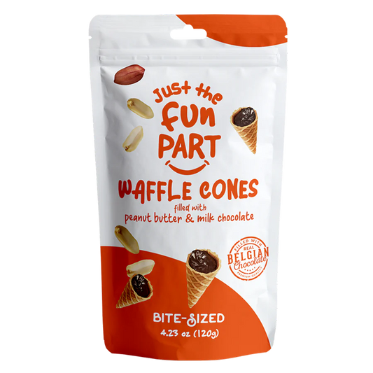 Cornetto Chocolat au lait et Beurre de cacahuètes