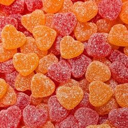 Mini Cœur Rose/Orange  - 100g