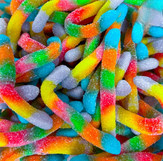 VERS MULTICOLORE ACIDES Halal  100g