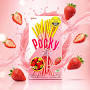 Pocky  crème et fraise,