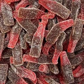 Bouteille Cherry cola  molle 100g